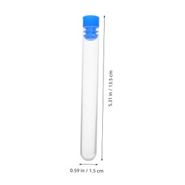 VILLFUL Pcs Embroidery Needles Storage Bottle Big Needles Tube Plastic Vertical Storage Tube for Sewing Accessories