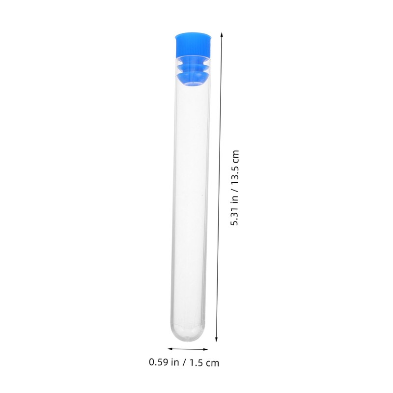 VILLFUL Pcs Embroidery Needles Storage Bottle Big Needles Tube Plastic