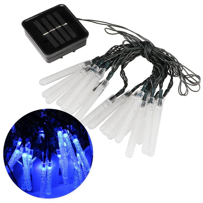 Solar Power Christmas String Lights Kit for Home Garden Wedding