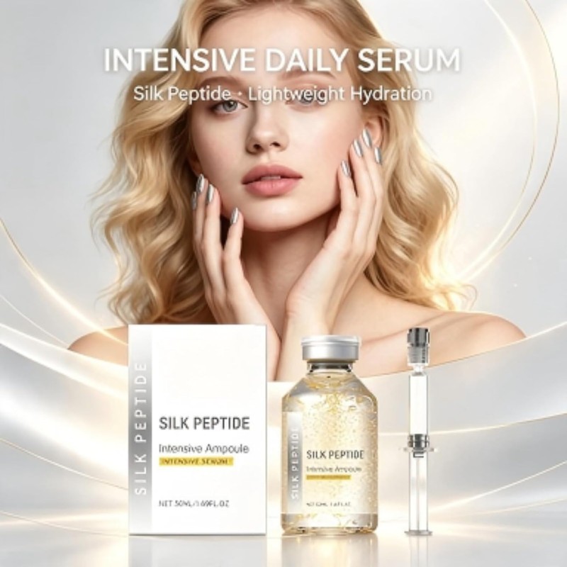 Deep Collagen Ampoule,Hydrating Serum Face Neck All Skin Non-Greasy Formula