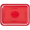 Pyrex 3-Cup Single Rectangular Glass Food Storage Container with Lid,