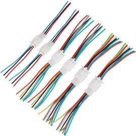 CESFONJER 2.8mm Pitch Male Female Plug Housing Connector, Wire Auto Connectors Terminal for Cars Motorcycles Lorries Caravans Boats Quads Scooters (3way 2P, 6way 2P, 9way 2P)