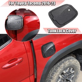 autopart2021 Flower Door Fuel Tank Cover W/ Lock Gas Cap Tank Trim For Toyota Tacoma 16-23 US