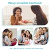 Metal Hair Band for Men, Adjustable Wavy Headband Non Slip