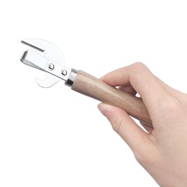 3Pcs Stainless Steel Can Opener,Traditional Smooth Edge Manual Hand Held Can Opener,Kitchen Stab Can & Tin Opener and Corkscrew for Women Gift