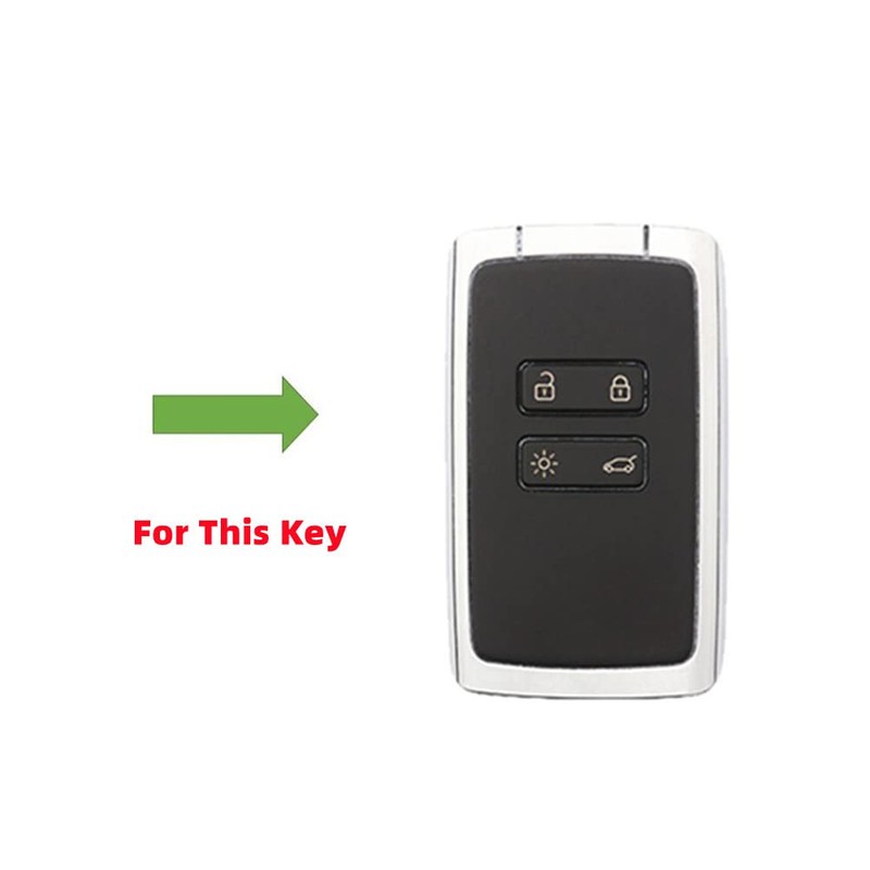 OTMIK Silikon Autoschlüssel Hülle passend für Renault Austral Remote Key