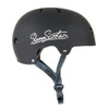 Slamm Scooters Logo Helmet Skateboard Helmet Unisex Adult, Black (Black),