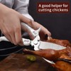 Jorunhe Kitchen Shears, Function Heavy Duty Kitchen Scissors,Multipurpose Poultry Scissors