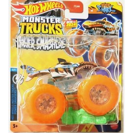 Hot Wheels Monster Trucks 2024 Power Smashers (Tiger Shark) 1:64 Scale