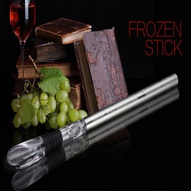 Varilla enfriadora de Vino de Acero Inoxidable Disfrute del Vino frío en Cualquier Momento y en Cualquier Lugar Vino Amigo Varilla enfriadora de Vino