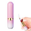 Creative Lipstick Lighter - Soft Flame Butane, Refillable and Adjustable