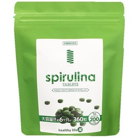 Spirulina Tablet, Large Capacity, Approx. 6 Months Supply