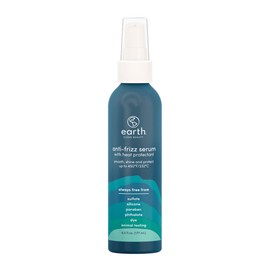 earth Anti-Frizz Serum - Hair Oil with Argan and Vegan Keratin - Lightweight Serum Providing Thermal Protection - Safe for All Hair Types - 6 oz