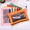 PATIKIL Pencil Pouch for 3 Rings Binder, 2 Pack Oxford