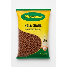 Kala Chana (Black Chickpeas) – Whole Dried Chana for Cooking | Protein-Rich Legume for Salads, Curries & Stews | Pantry Staple for Grocery