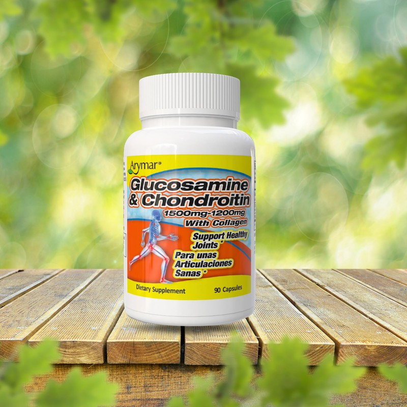 ARYMAR Glucosamine 1500 mg and Chondroitin 1200 mg with Collagen