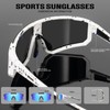 P-V Sports Polarized Sunglasses for Men Women, UV400 Protection Cycling