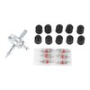 Tire Spoon Lever Tool Kit Protective Cover Valve Cores Tire