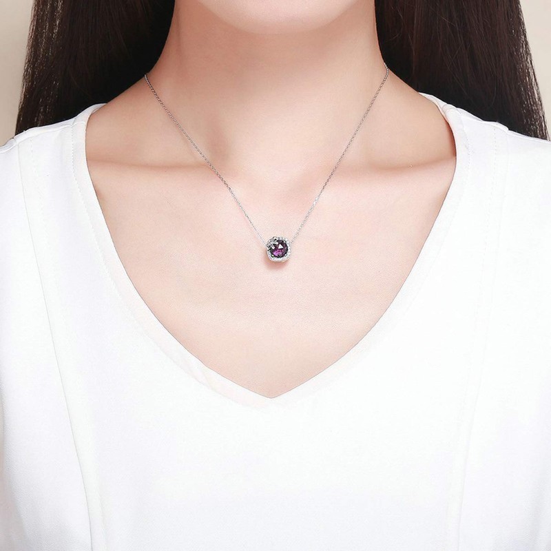 MUERDOU S925 Sterling Silver Birthstone Charm Fit Charms Bracelets and