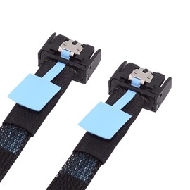 NFHK PCI-E 5.0 Mini Cool Edge IO MCIO PCI-E 4i 38Pin Male to MCIO 4i SFF-TA-1016 Extender Cable 50cm