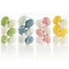 com-four® 24 x Decorative Easter Hangers - Easter Eggs Made