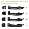 APESER Compatible with 2010-2020 Toyota 4Runner Door Handle,Front Rear Left