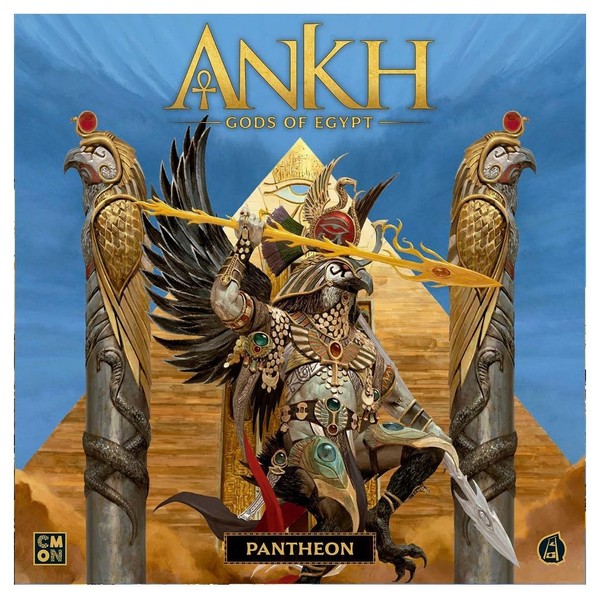 Ankh Gods of Egypt Board Game Pantheon EXPANSION - Expand Your Divine Dominion, Strategy Game for Kids and Adults, Ages 14+, 2-5 Players, 90 Minute Playtime, Made by CMON