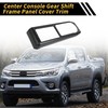 REPAIROCK 1 Pcs Center Console Gear Shift Frame Panel Cover