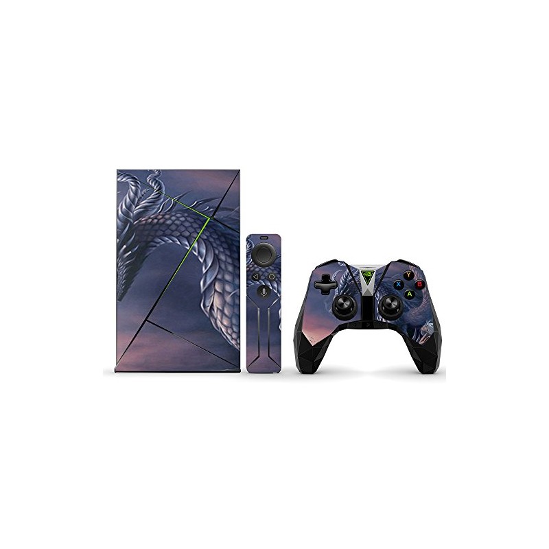 MightySkins Skin Compatible With NVIDIA Shield TV (2017) wrap cover