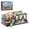 FUNWHOLE FUNWHOLE Graffiti Bus Stop Lighting Building Bricks Set -