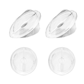 4pcs Electric Pepper Mill Dust Covers Covers Pepper Salt Pepper Mill Accessory Replacement Lids Kitchen Gadget Supplies