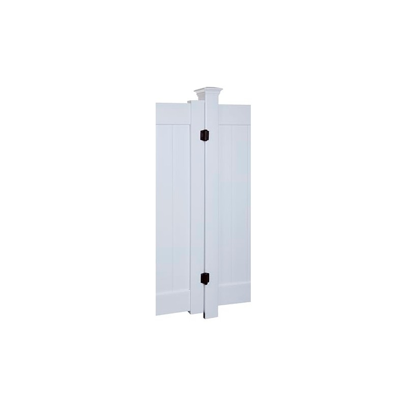 National Hardware N346-206 Truclose Narrow Spring Hinges Black Polymer 2