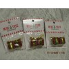 NICOLE'S MINIATURE RED AND GREEN CHRISTMAS PACKAGE W/BOW 2 PC