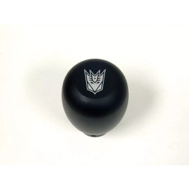 SESHOP BLACK UNIVERSAL DECEPTICON ALUMINUM SHIFT KNOB MANUAL TRANSMISSION MT 2