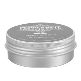 TOVINANNA Peppermint Shaving Soap for Men Compact Beard Shave Soap for Home and Travel Use Gentle for Cleaning and Comfortable Shaving