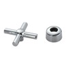 MagiDeal Fittings Handles/Adaptor, Valve Adaptor, Valve Handles for, Cross Double