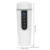450ml Vacuum Cup Digital Insulated Water Bottle Car Heating Cup