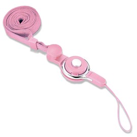 CHROME CRANE SC004 (03.Pink) Smartphone Strap String Cell Phone Holder Smartphone Ring Neck Hanging Finger Ring Detachable