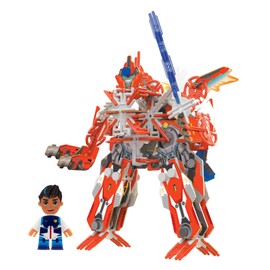 Dexor Robot | Robot Mech Action Model | Build-Your-Own Toy, STEM Building Sets for Boys, Girls & Kids Ages 6 – 10 and Up (110+ Pieces)