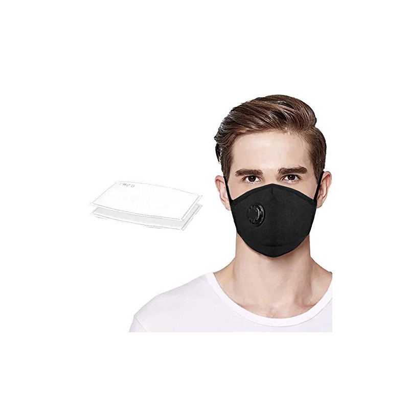 TANNESS PM 2.5 Air Pollution Masks with 2 Air Filter