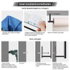 AUMEEKO Black Kitchen Roll Holder No Drilling Wall Mounted Stainless