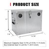 12V Car/RV/Marine Battery Box, Assemble Stainless Steel Battery Relocation Kit