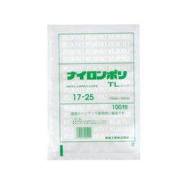 ナイロンポリ TLタイプ規格袋 17-25 [100枚] 巾170×長さ250mm