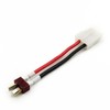 L-faster 2pcs 6.3mm Female Socket Terminal Convert to Deans T