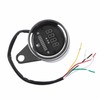Motorcycle Digital Tachometer Tacho Speedometer Gauge 2 Airguide Cylinder Modified