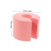 NOLITOY 2pcs Soft Door Protectors No Drill Door Slam Stopper