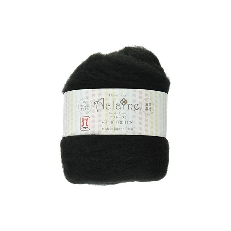 Hamanaka H440-030-112 Aclaine 30G Pack, Black