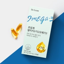 Dr.Lin Supercritical Altige Omega 3 1025mg x 30 capsules 4ea / 닥터린 초임계 알티지 오메가3 1025mg x 30캡슐 4개