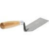 Marshalltown Notched Margin Trowels, Wood Handle, V-Shaped, X-Notch Size 6mm,