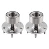 MISIOEK 2 x Front Wheel Hub Bearing Assembly Compatible with